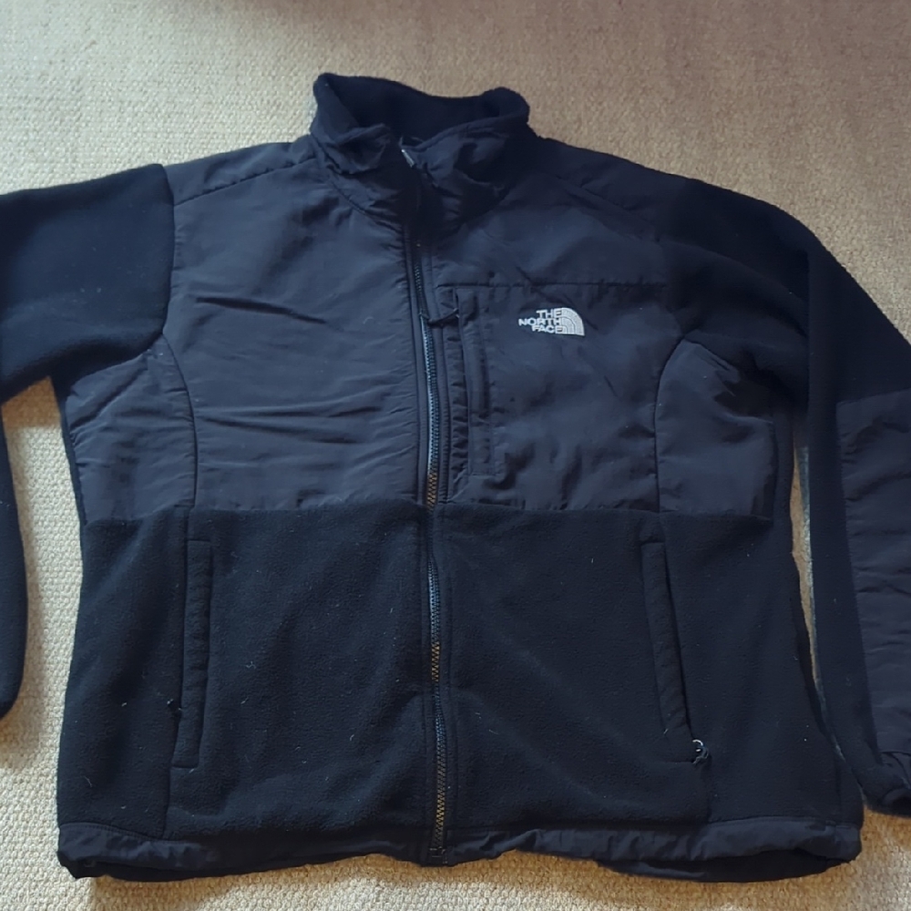 Women's Vintage The North Face Denali Jacket Black Size XL